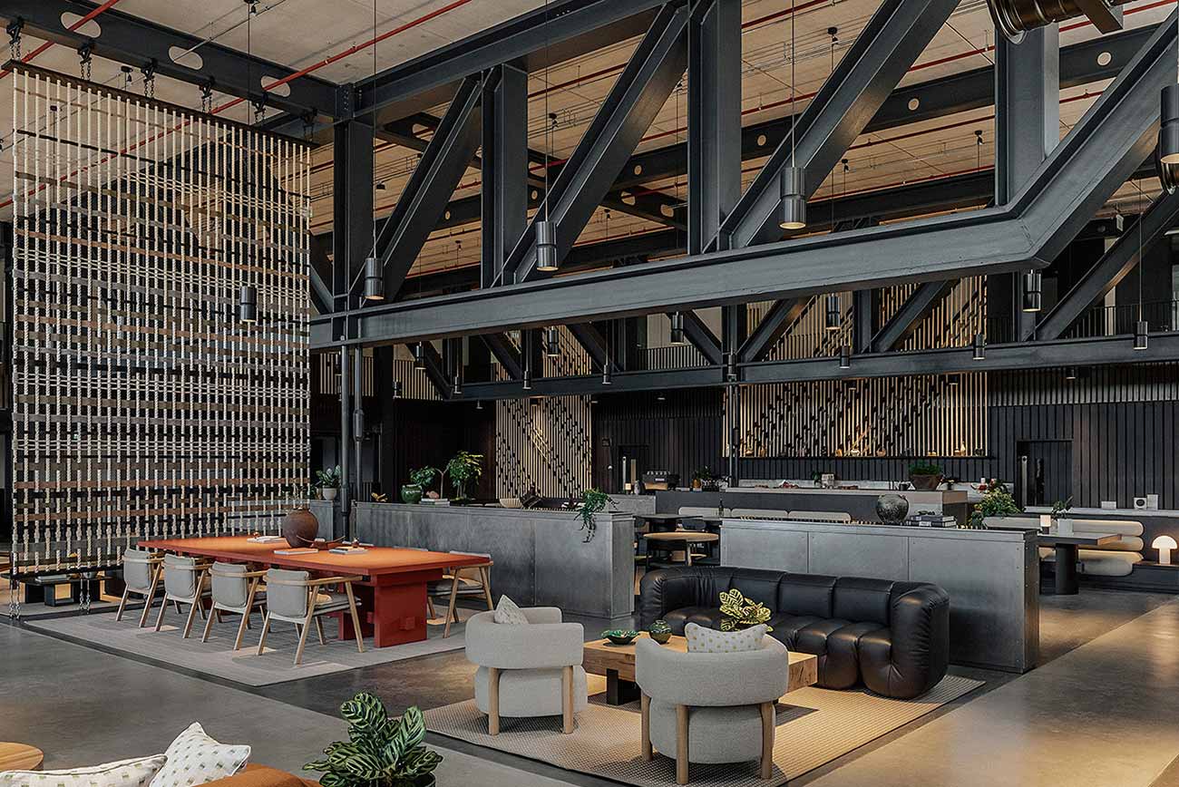 Interiors of lobby
